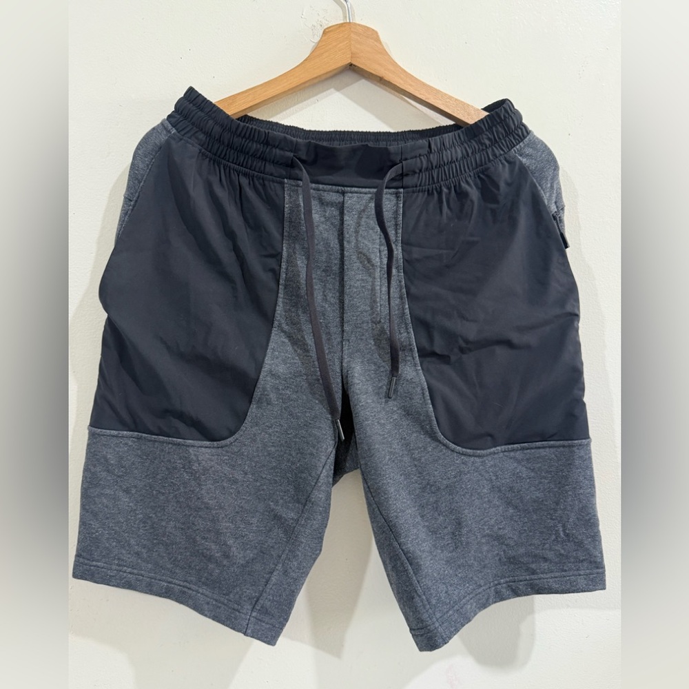 Men's Performance Drawstring Shorts - Charcoal/Black